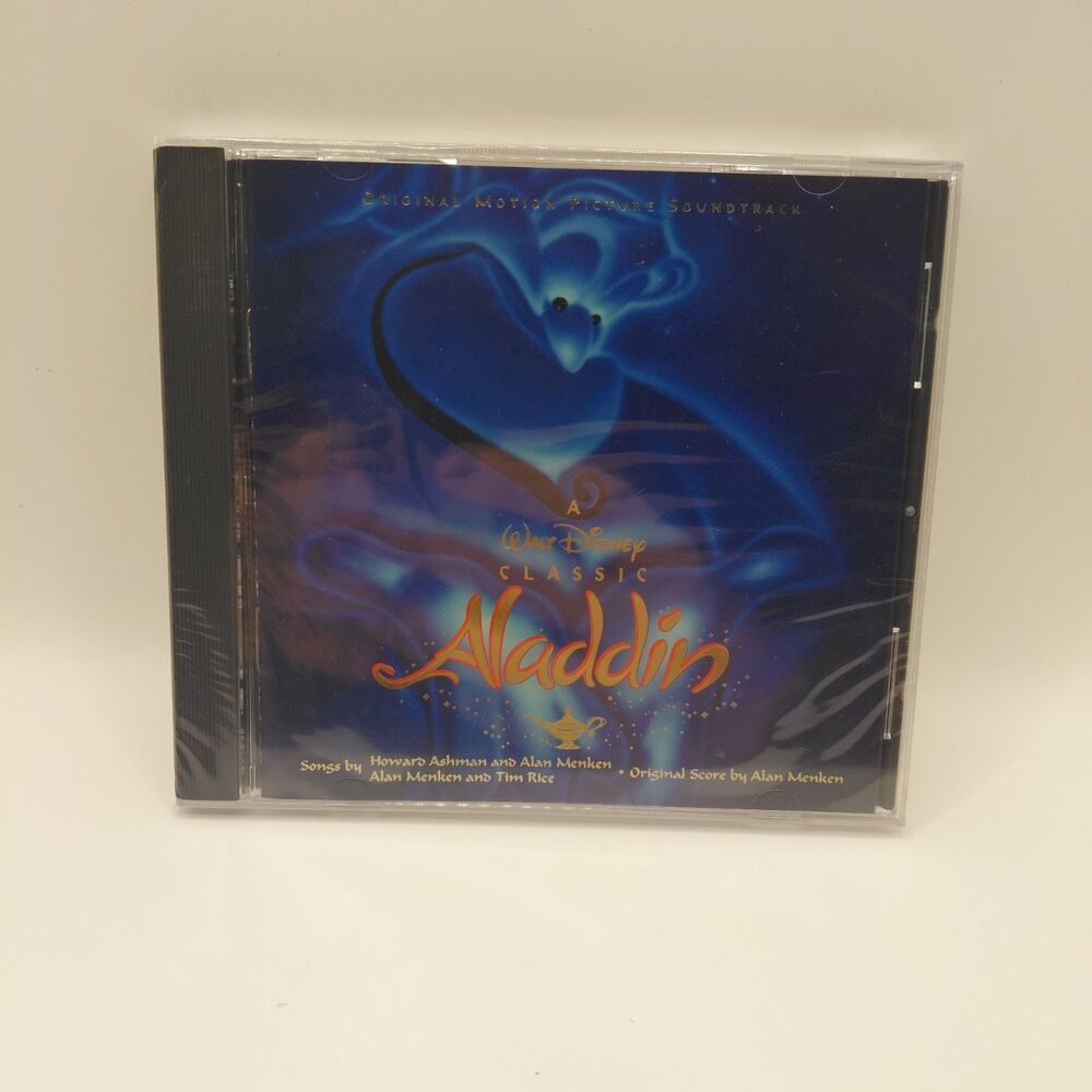 WALT DISNEY'S: Aladdin Original Motion Picture Soundtrack CD 1992 New